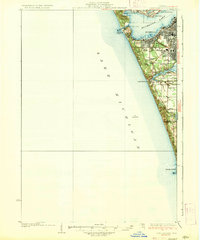 1936 Map of Lake Harbor