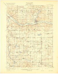 1918 Map of Lowell