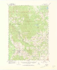 Download a high-resolution, GPS-compatible USGS topo map for Luther, MI (1973 edition)
