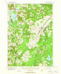 Download a high-resolution, GPS-compatible USGS topo map for Mancelona, MI (1964 edition)