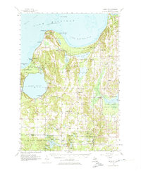 Download a high-resolution, GPS-compatible USGS topo map for Maple City, MI (1974 edition)