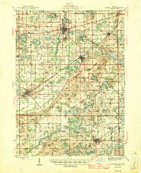 1946 Map of Marcellus