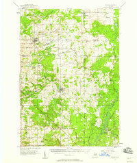 Download a high-resolution, GPS-compatible USGS topo map for Marion, MI (1958 edition)