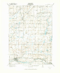 Download a high-resolution, GPS-compatible USGS topo map for Marshall, MI (1973 edition)
