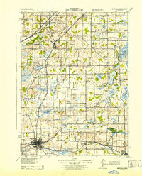 Download a high-resolution, GPS-compatible USGS topo map for Marshall, MI (1943 edition)