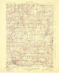 Download a high-resolution, GPS-compatible USGS topo map for Marshall, MI (1923 edition)