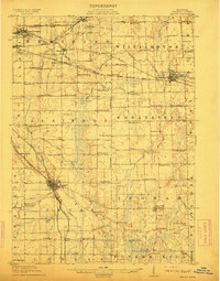 1911 Map of Mason
