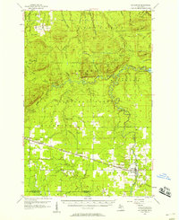 Download a high-resolution, GPS-compatible USGS topo map for Matchwood, MI (1958 edition)