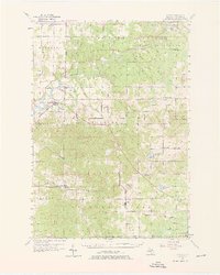 Download a high-resolution, GPS-compatible USGS topo map for Mesick, MI (1976 edition)