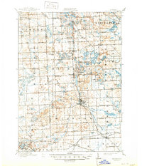 Download a high-resolution, GPS-compatible USGS topo map for Milford, MI (1950 edition)