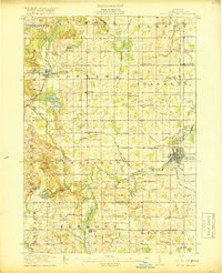 preview thumbnail of historical topo map of Mount Pleasant, MI in 1919