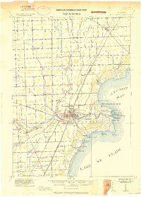 1912 Map of Mt Clemens