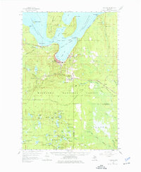 Download a high-resolution, GPS-compatible USGS topo map for Munising, MI (1977 edition)