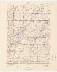 Download a high-resolution, GPS-compatible USGS topo map for Nashville, MI (1951 edition)