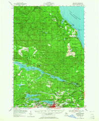 Download a high-resolution, GPS-compatible USGS topo map for Negaunee, MI (1965 edition)