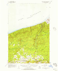 Download a high-resolution, GPS-compatible USGS topo map for North Ironwood, MI (1957 edition)