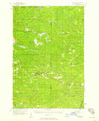 Download a high-resolution, GPS-compatible USGS topo map for Northland, MI (1958 edition)