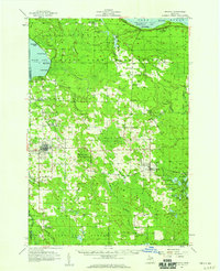 Download a high-resolution, GPS-compatible USGS topo map for Onaway, MI (1959 edition)