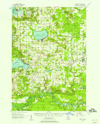 Download a high-resolution, GPS-compatible USGS topo map for Onekama, MI (1958 edition)