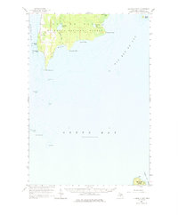 Download a high-resolution, GPS-compatible USGS topo map for Peninsula Point, MI (1975 edition)