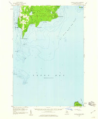 Download a high-resolution, GPS-compatible USGS topo map for Peninsula Point, MI (1959 edition)