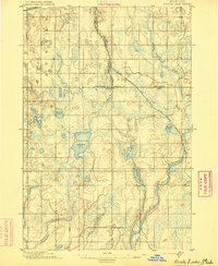 1895 Map of Perch Lake