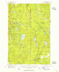 Download a high-resolution, GPS-compatible USGS topo map for Perch Lake, MI (1956 edition)