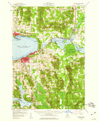Download a high-resolution, GPS-compatible USGS topo map for Petoskey, MI (1959 edition)