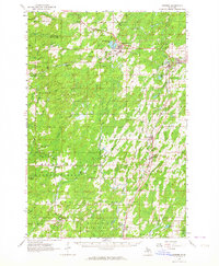 Download a high-resolution, GPS-compatible USGS topo map for Powers, MI (1964 edition)