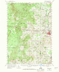 Download a high-resolution, GPS-compatible USGS topo map for Reed City, MI (1971 edition)