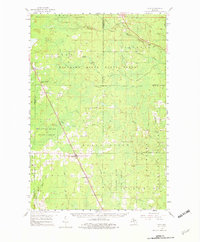 Download a high-resolution, GPS-compatible USGS topo map for Rock, MI (1982 edition)
