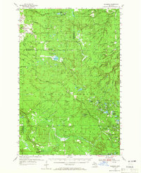 Download a high-resolution, GPS-compatible USGS topo map for Rousseau, MI (1966 edition)