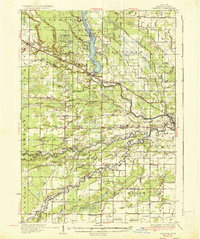 Download a high-resolution, GPS-compatible USGS topo map for Sanford, MI (1936 edition)