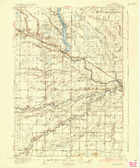 Download a high-resolution, GPS-compatible USGS topo map for Sanford, MI (1936 edition)