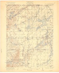 Download a high-resolution, GPS-compatible USGS topo map for Schoolcraft, MI (1922 edition)