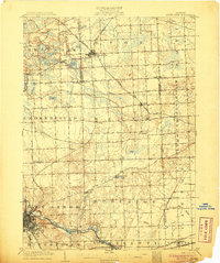 1906 Map of South Lyon