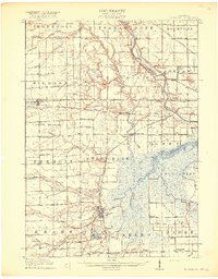 1917 Map of St. Charles