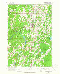 preview thumbnail of historical topo map of Stephenson, MI in 1963