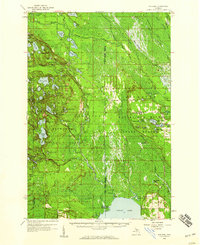 Download a high-resolution, GPS-compatible USGS topo map for Steuben, MI (1959 edition)