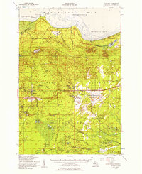 Download a high-resolution, GPS-compatible USGS topo map for Strongs, MI (1958 edition)