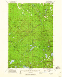 Download a high-resolution, GPS-compatible USGS topo map for Thayer, MI (1960 edition)