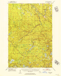 Download a high-resolution, GPS-compatible USGS topo map for Thayer, MI (1954 edition)
