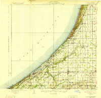 1930 Map of Three Oaks