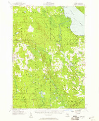 Download a high-resolution, GPS-compatible USGS topo map for Tower, MI (1958 edition)