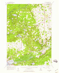 Download a high-resolution, GPS-compatible USGS topo map for Twin Lake, MI (1960 edition)