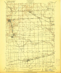 1905 Map of Wayne, 1917 Print