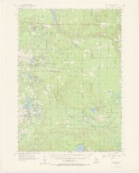 1957 Map of Wellston, 1969 Print