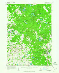 Download a high-resolution, GPS-compatible USGS topo map for White Cloud, MI (1960 edition)