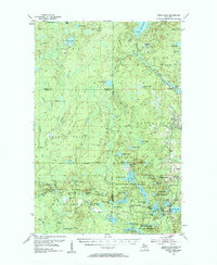 Download a high-resolution, GPS-compatible USGS topo map for Witch Lake, MI (1959 edition)