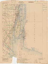 1912 Map of Wyandotte, MI